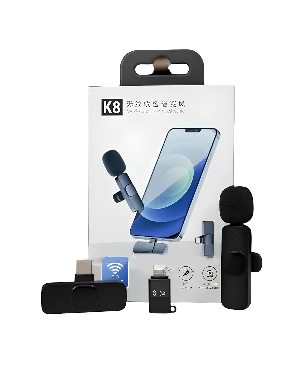 Boya K8 Type-c Wireless Microphone. 