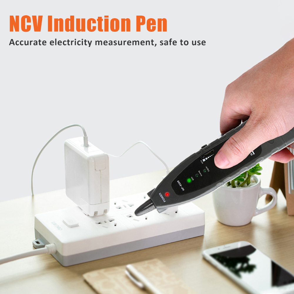 NOYAFA NF- 8209 Network Cable Tracker Cat5 Cat6 PoE Tester Detect Voltage Measure Fault Distance Cable Tester with NCV Lamp. 
