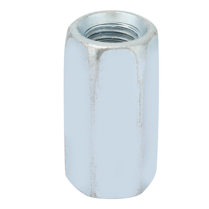 M20*60*30(mm) Long Rod Coupling Hex Nut Zinc Plating And Not Easy To Oxidize