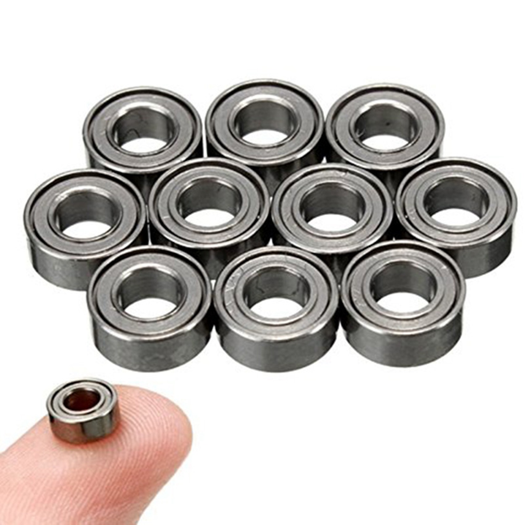 100Pcs MR63ZZ 3X6X2 mm Deep Groove Ball Bearing Miniature Bearing