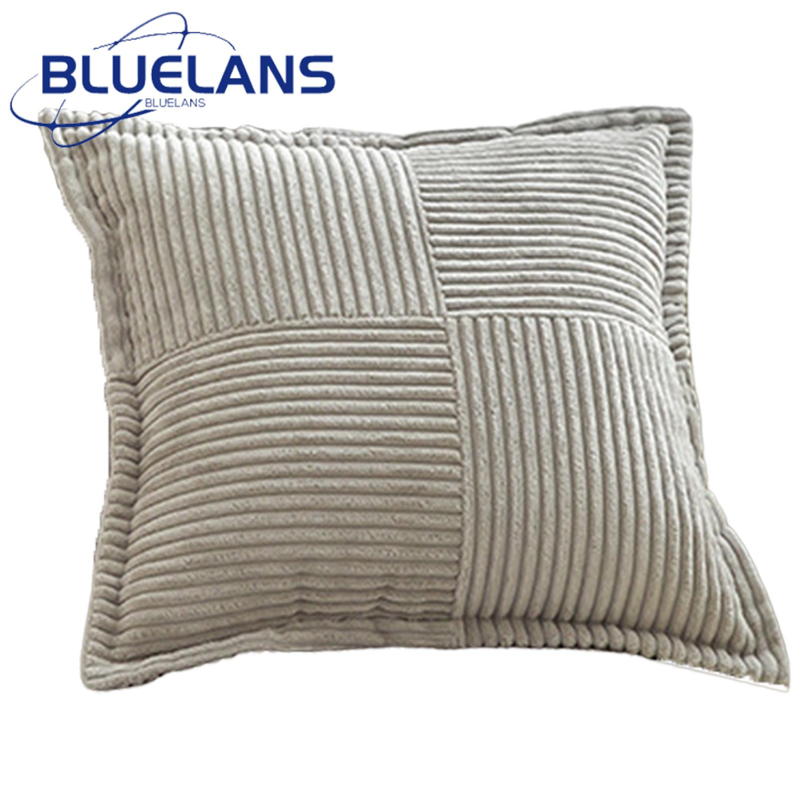 Corduroy Pillow Case Cozy Christmas Pillow Cover Soft Corduroy Striped Square Cushion Case for Home Decor less Than Easy Care Pillow Case