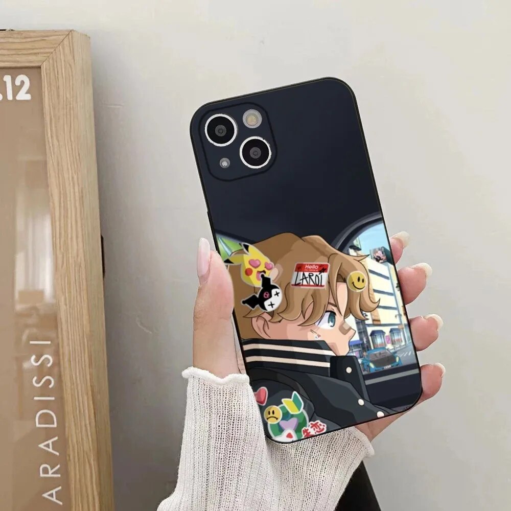 The Kid L-Laroi Phone Case For iPhone 15,14,13,12,11 Plus,Pro,Max,XR,XS,X,7,8 Plus,SE,Mini Silicone Soft. 