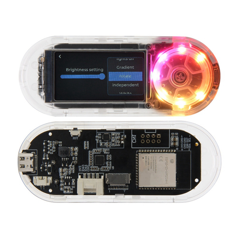 LILYGO Portable T-Embed ESP32-S3 Lcd RGB Microphone Rotary Encoder Development Board Kit B. 