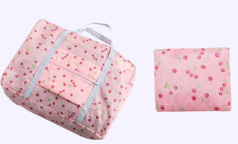Travel carry-on bag, Korean travel organizer, foldable travel bag, organizer bag, duffel bag, storage bag. 