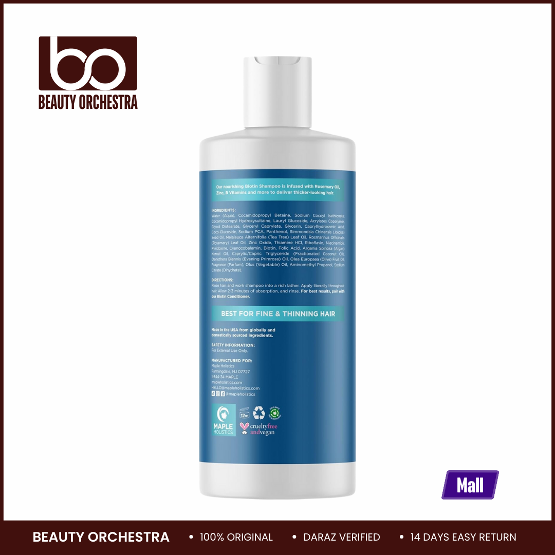 Maple Holistics Honeydew Biotin DHT Blocking Shampoo - 236ml. 