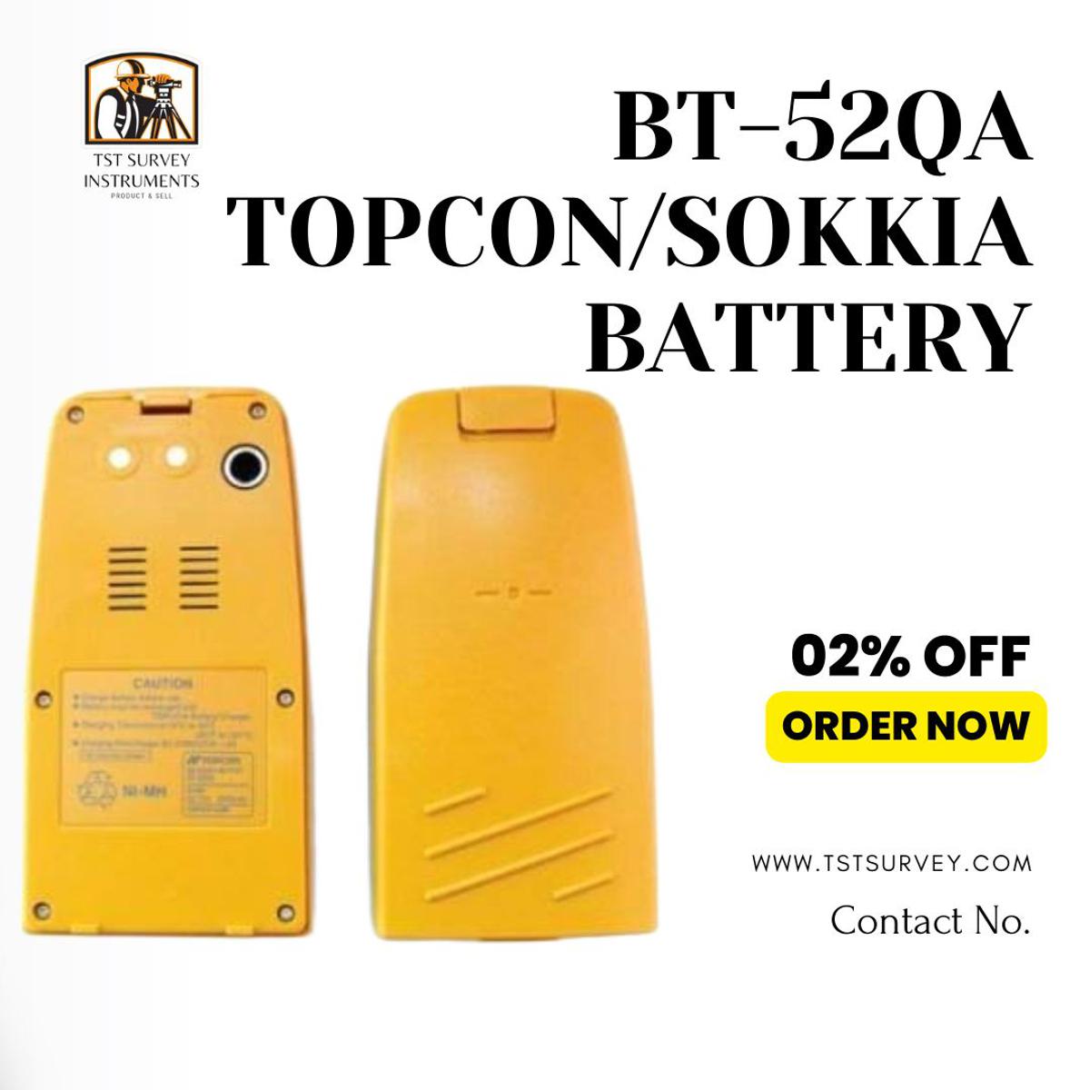 BT-52QA TOPCON/SOKKIA Battery For TOTAL STATION. 