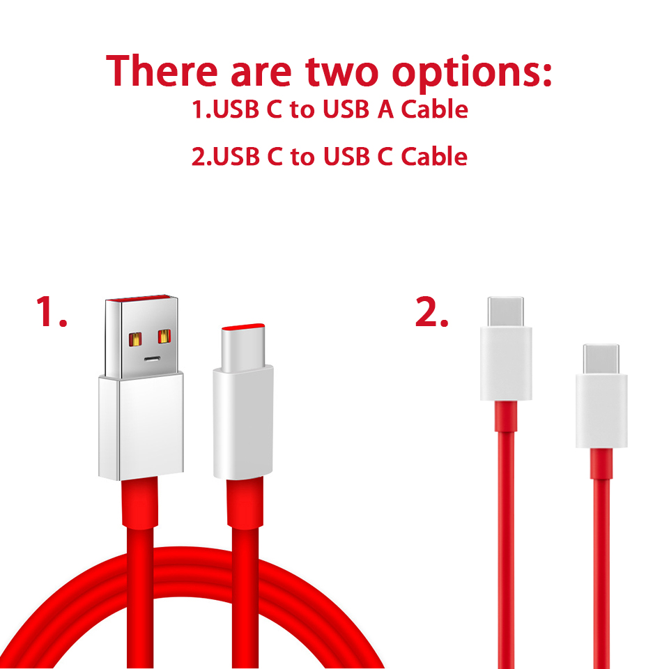 Oneplus Original Cable 100W Supervooc Dash Warp Charge Type C Fast Charging Cabel One Plus 11 5G 10 Pro 10T Nord 2T 9RT 9 8 T 7. 