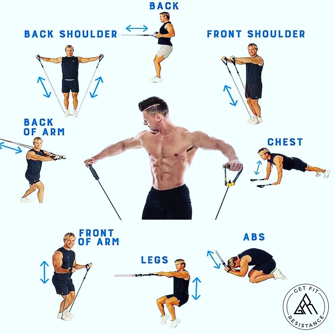 Full Body Resistance Band Workout for Beginners
