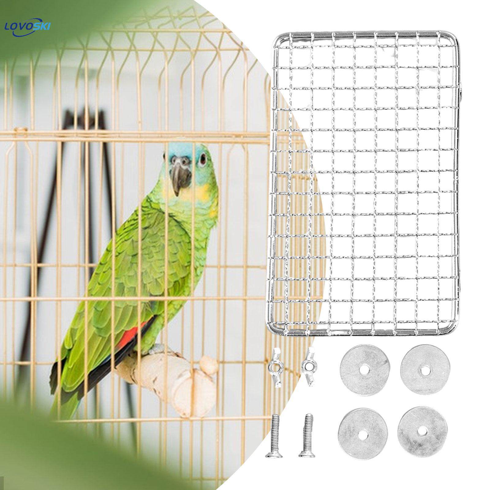 Parrot Cage Mesh Space Saving Multifunctional Stable Bird Cage Cover Net 20cmx13cm. 