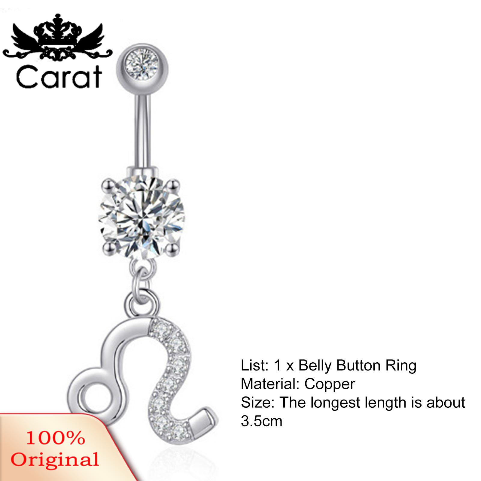 Leo belly button on sale rings