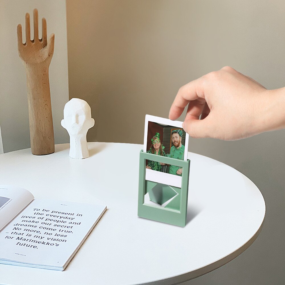 3inch Mini Classic Photo Frame Desktop Photocard Holder For Polaroid Photo Frame Stand Scrapbook Table Decoration DIY Gifts. 