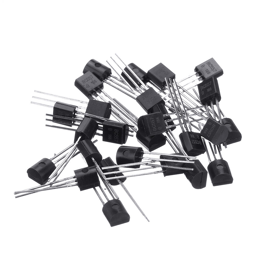 25Pcs- BC547B BC547 BC-547 BC 547 45V 100mA NPN 3 Pin Leads General Purpose Transistors BC 547 NPN 3 Pin TO-92 Package Bipolar Low Power Transistor. 