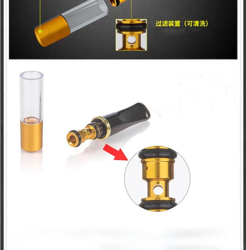 Ciggarette Holder Filter Recycle Type Washable Filter Gift Smking Tobaco. 