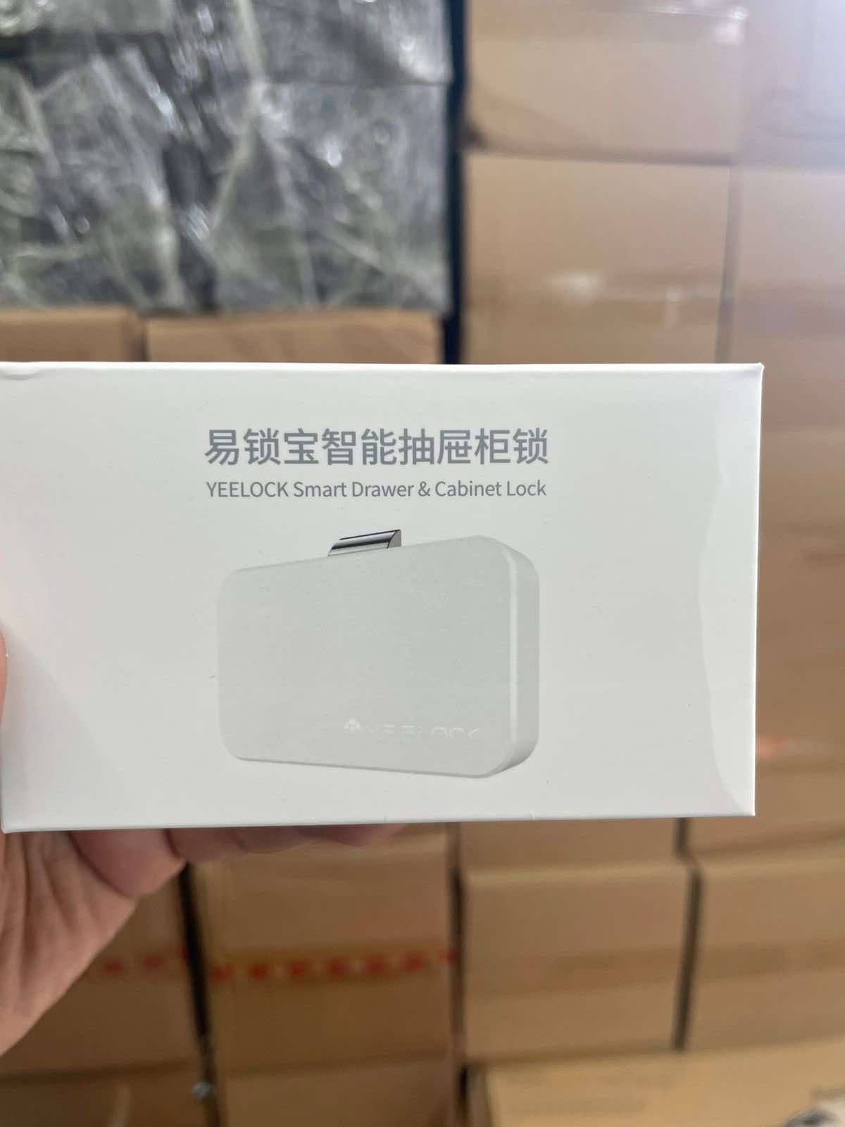 YEELOCK Smart Drawer Cabinet Lock Keyless Bluetooth APP Unlock Anti-Theft Child Safety File Security. 