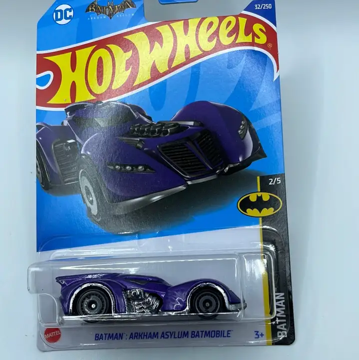 Hot Wheels Batman - Arkham Aylum Batmobile Purple, Scale - 1:64: Buy Online  at Best Prices in Bangladesh 