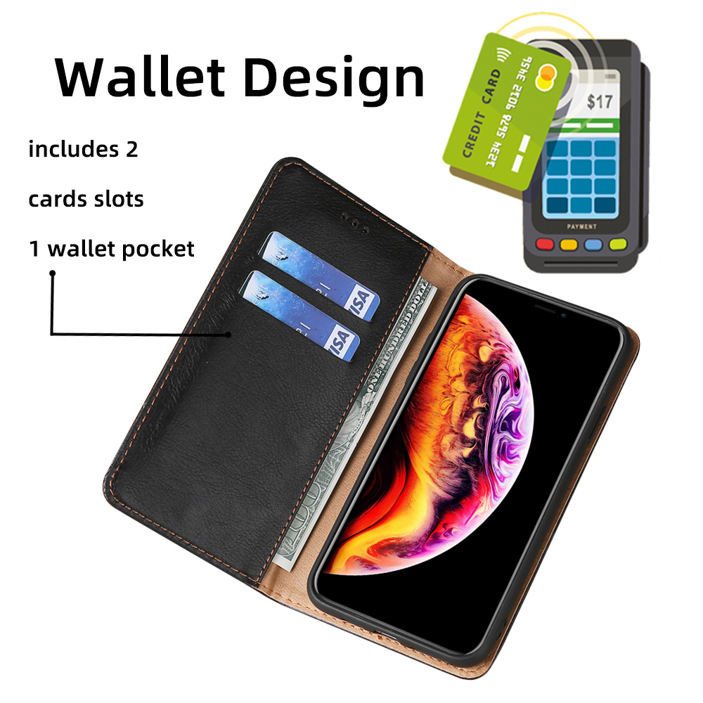 For XiaomiRedmiNote11Pro5G/XiaomiRedmiNote11ProPlus5G Phone Case Luxury Retro Wallet Case With Credit Card Slots Stand Magnetic Leather Flip Cover. 