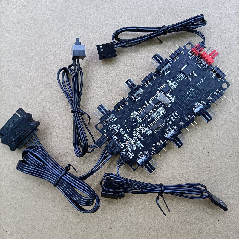 【FUPANG】RGB AURA ARGB Splitter Hub Case Controller Extension Cable Adapter LED Strip Light. 