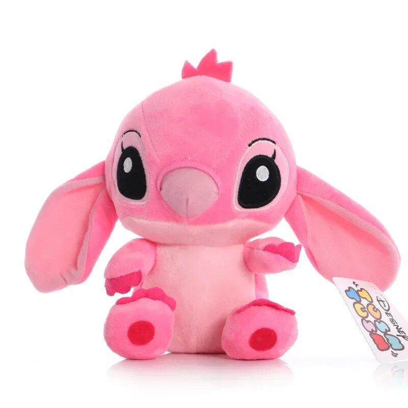 Disney Cartoon Blue Pink Stitch Plush Dolls Anime Toys Lilo Stitch