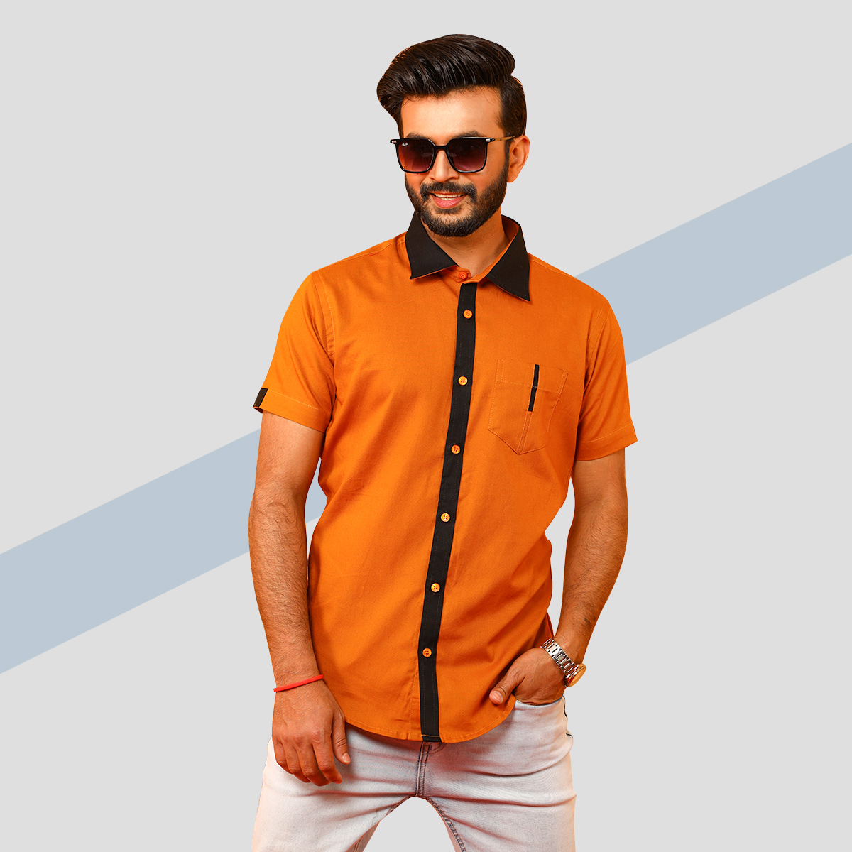 Trendy Casual Half Sleeve Shirt 2022 