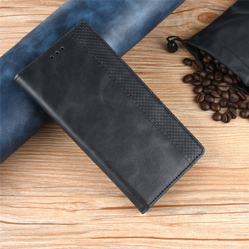 For ZTE Nubia Redmagic 8S Pro Plus Flip Cover Vintage Wallet Leather Card Slot Holder Back Flip Case for Redmagic 8 Pro Plus