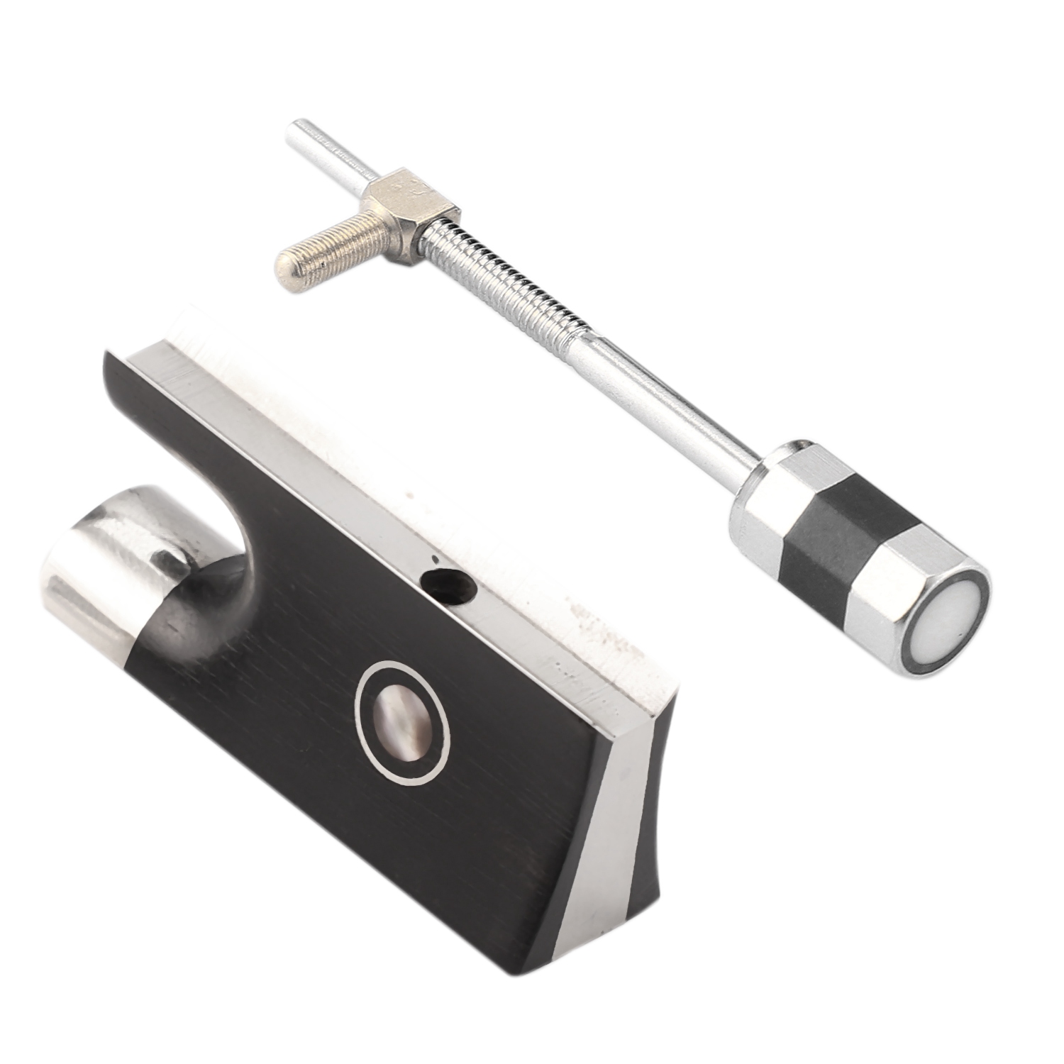 Practical Product Violin Bow Frog for 4/4 Violin Bow Parts Replacement Accessories. 