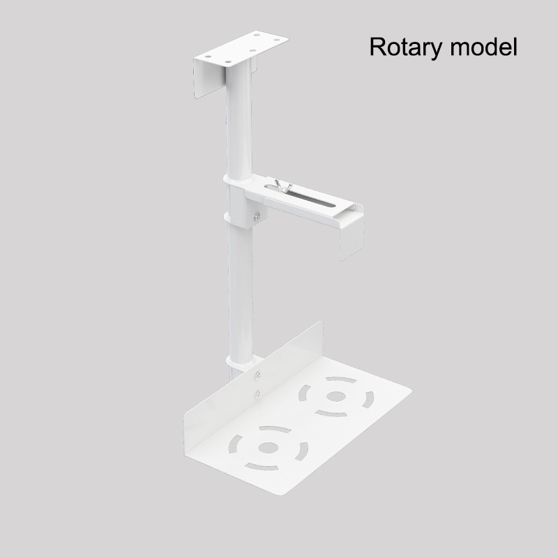 Universal PC Case Holder Under Desk Wall Side CPU Stand Lift Adjustable Computer. 