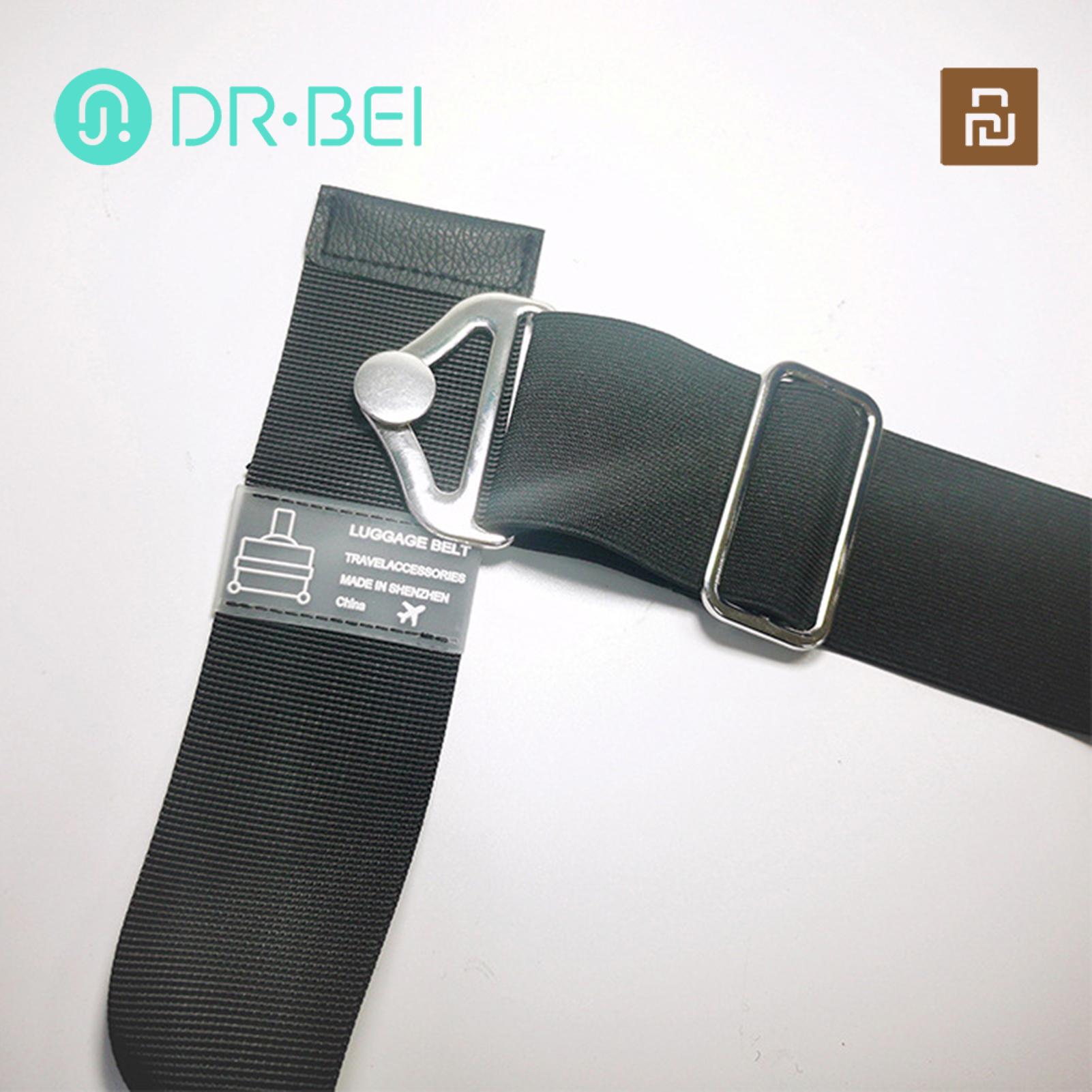 DR BEI Luggage Security Strap Elastic Two-in-One Suitcase Strap with Buckle. 