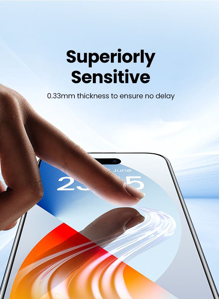 HD Tempered Glass Screen Protector for iPhone 16, 16 Plus, 16 Pro, 16 Pro Max, Full Coverage, Anti-Scratch, Anti-Shatter, Easy Installation. 