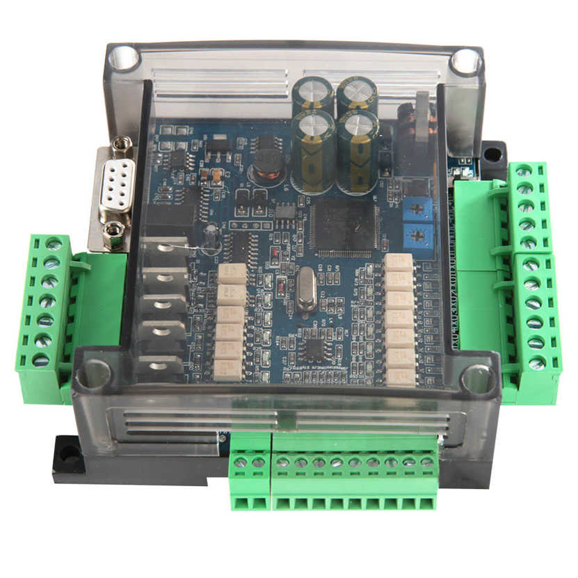 FX3U-14MT 6AD Input 2DA Transistor Output 24V 1A PLC Industrial Control Board. 