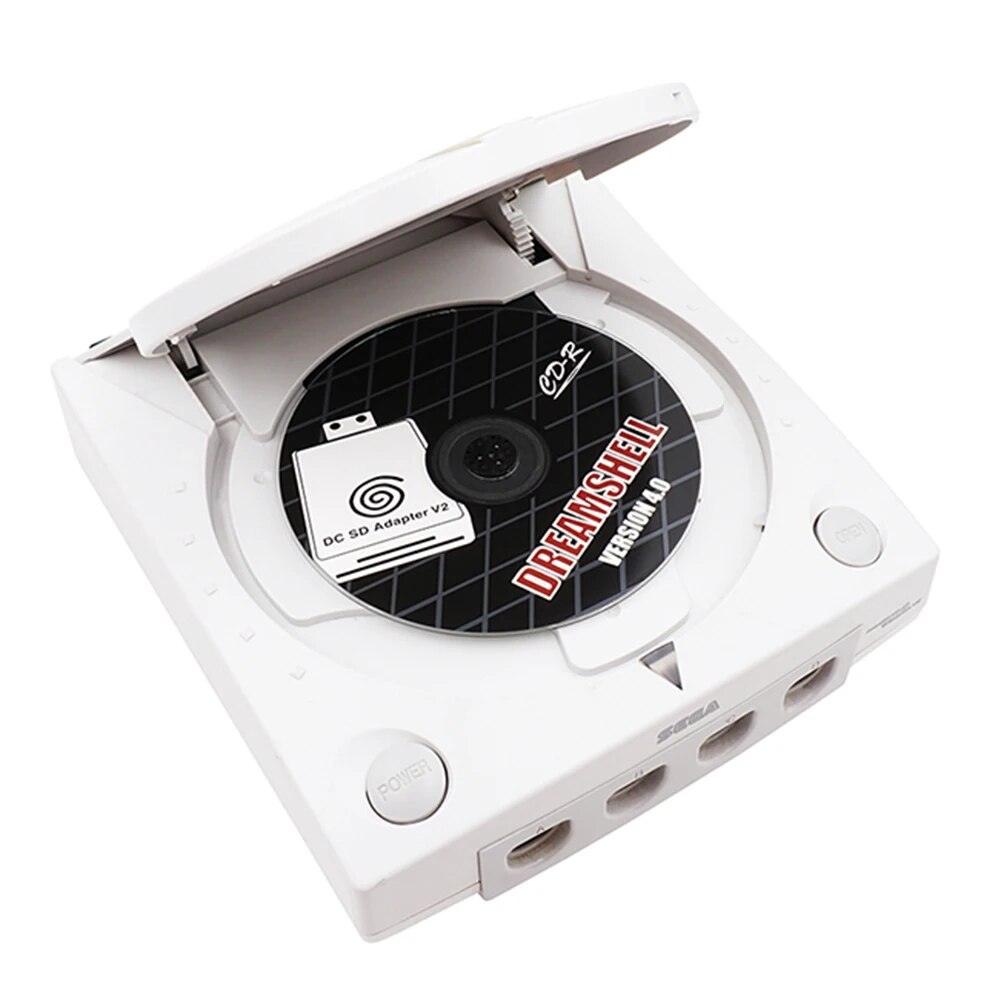 Electronic Machine Accessories for Sega Dreamcast SD Card Reader TF Card Adapter+CD with DreamShell Boot Loader. 
