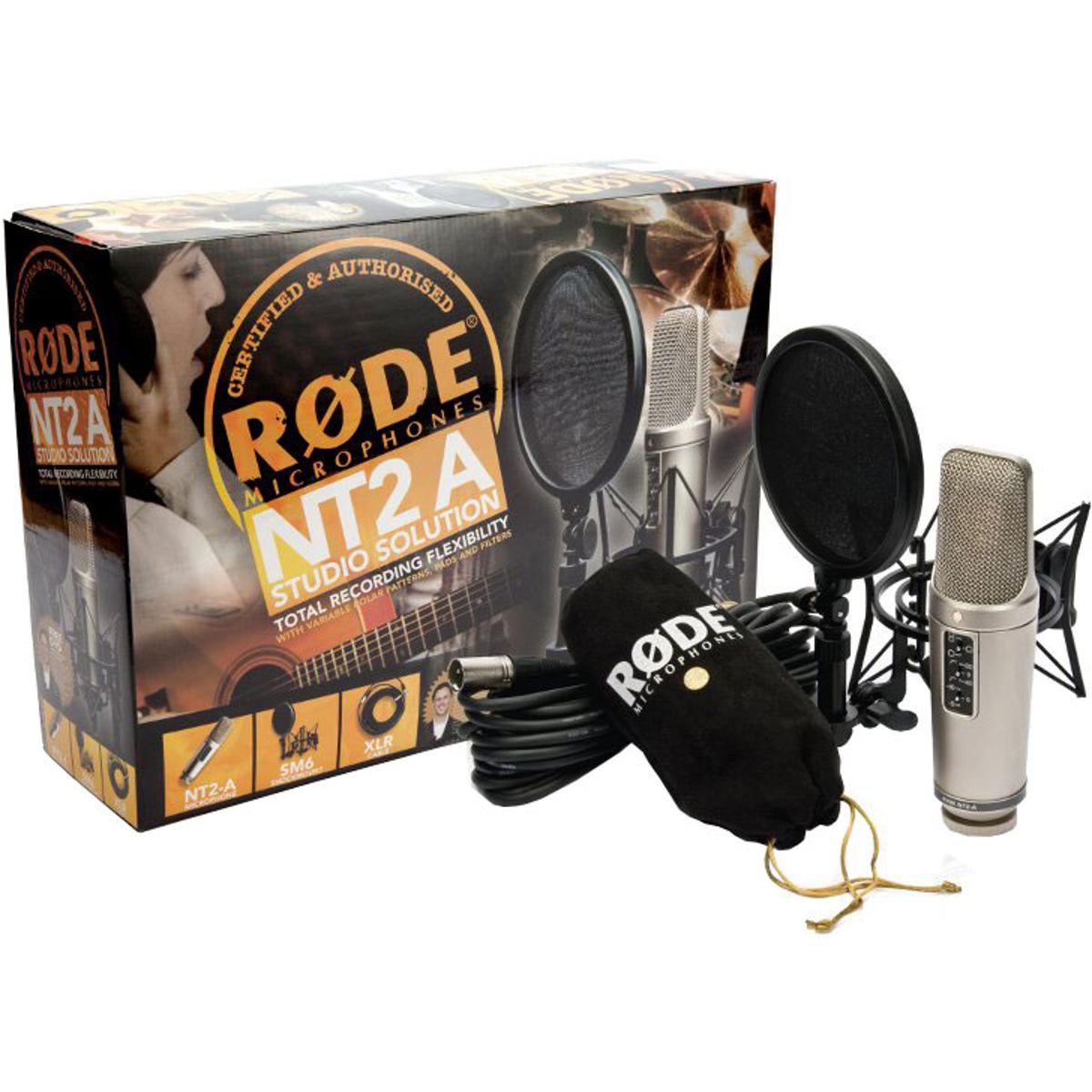 Rode NT2-A Large-diaphragm Condenser Microphone. 