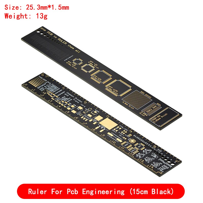 PCB Ruler For Electronic Engineers For Geeks Makers For Arduino Fans PCB Reference Ruler PCB Packaging Units v2 - 6 - 318068190. 