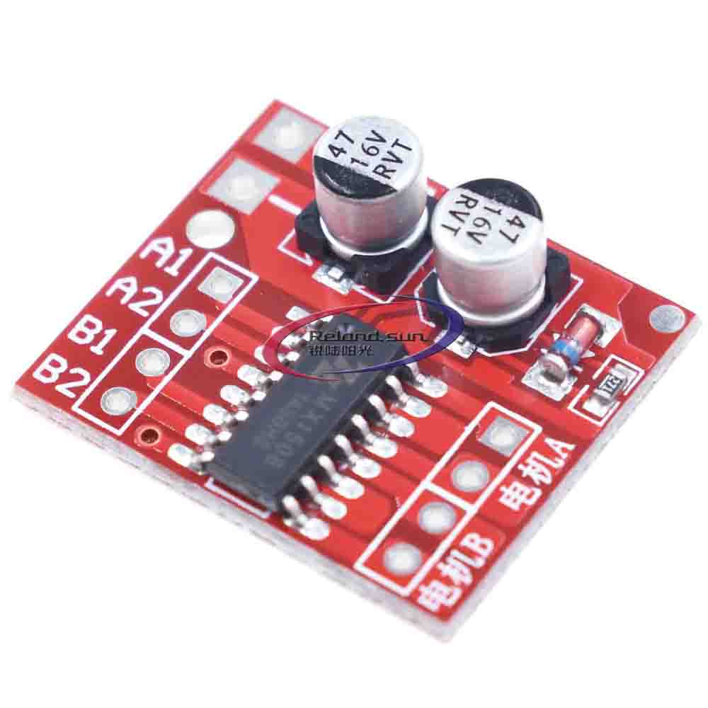 2-way DC Motor Driver Module 2 Channel PWM Speed Dual H-Bridge Stepper Mini victory L298N