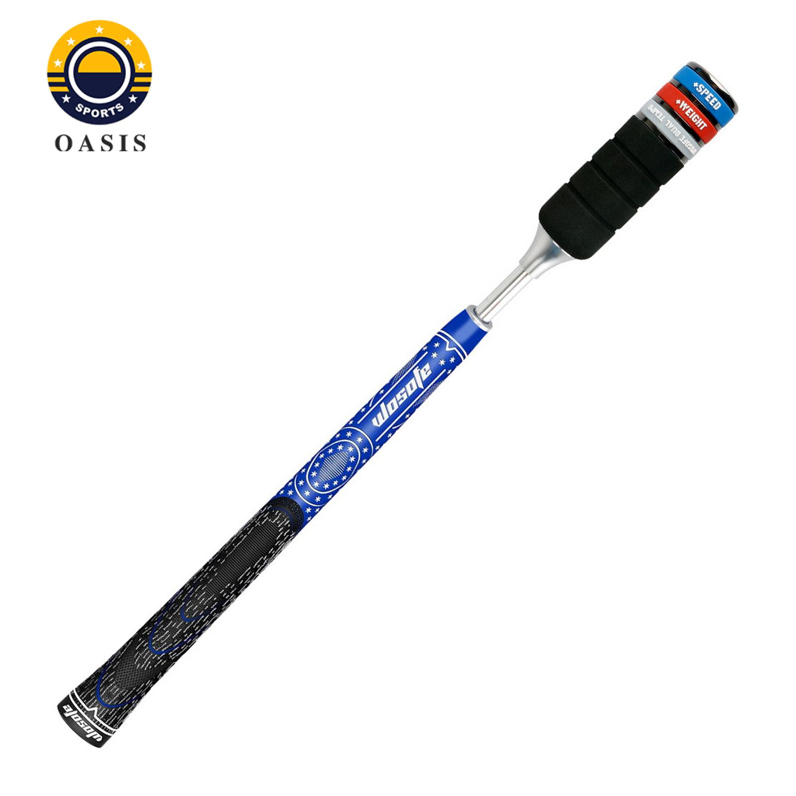 Oasis Golf Swing Speed Trainer Adjustable Golf Swing Trainer Stick for Indoor Practice Improve Rhythm Technique with This Beginner-friendly Tool Portable Golf Swing Stick