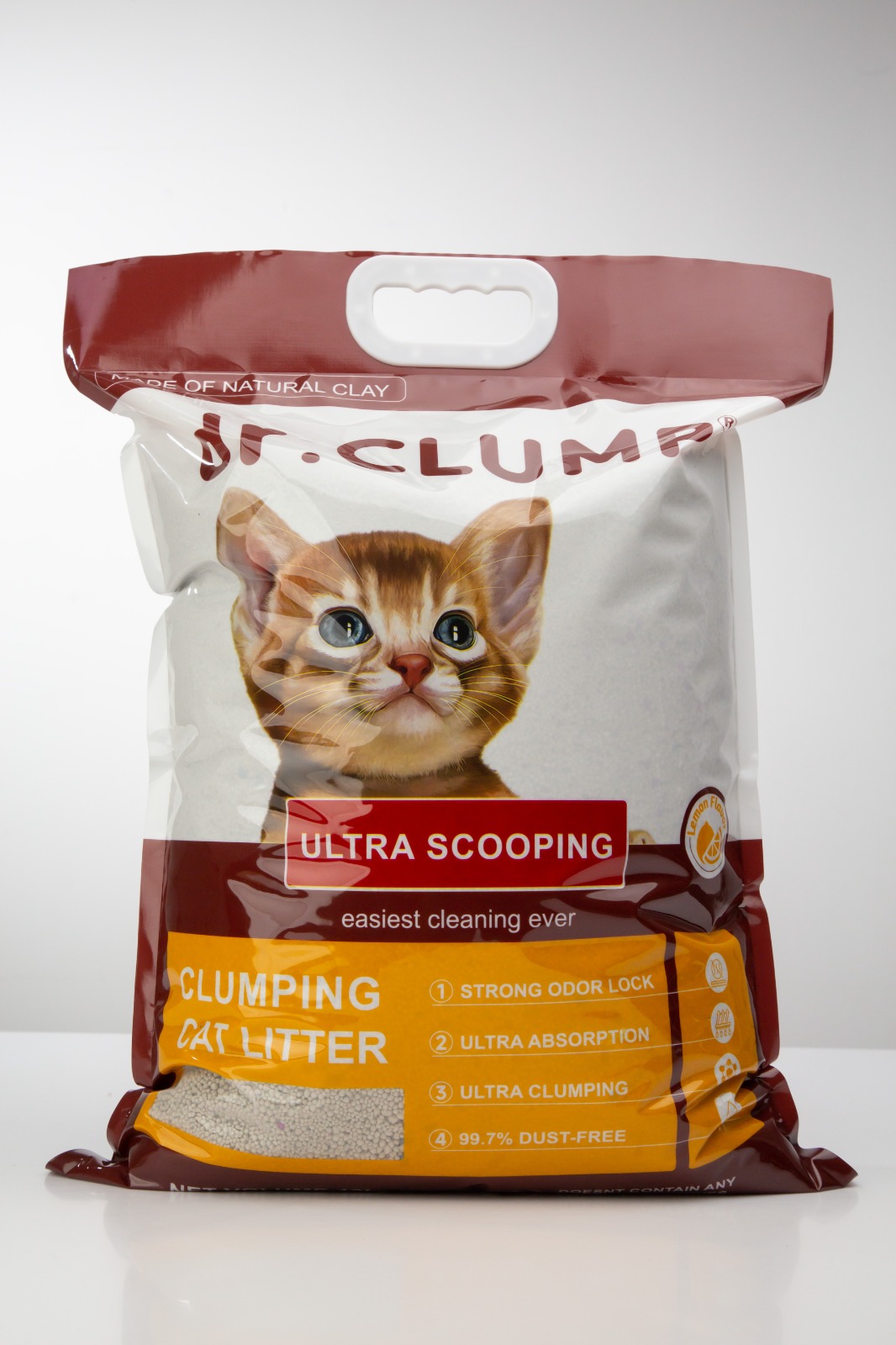 Dr. Clump Clumping Cat Litter Lemon Flavor 10 Ltr