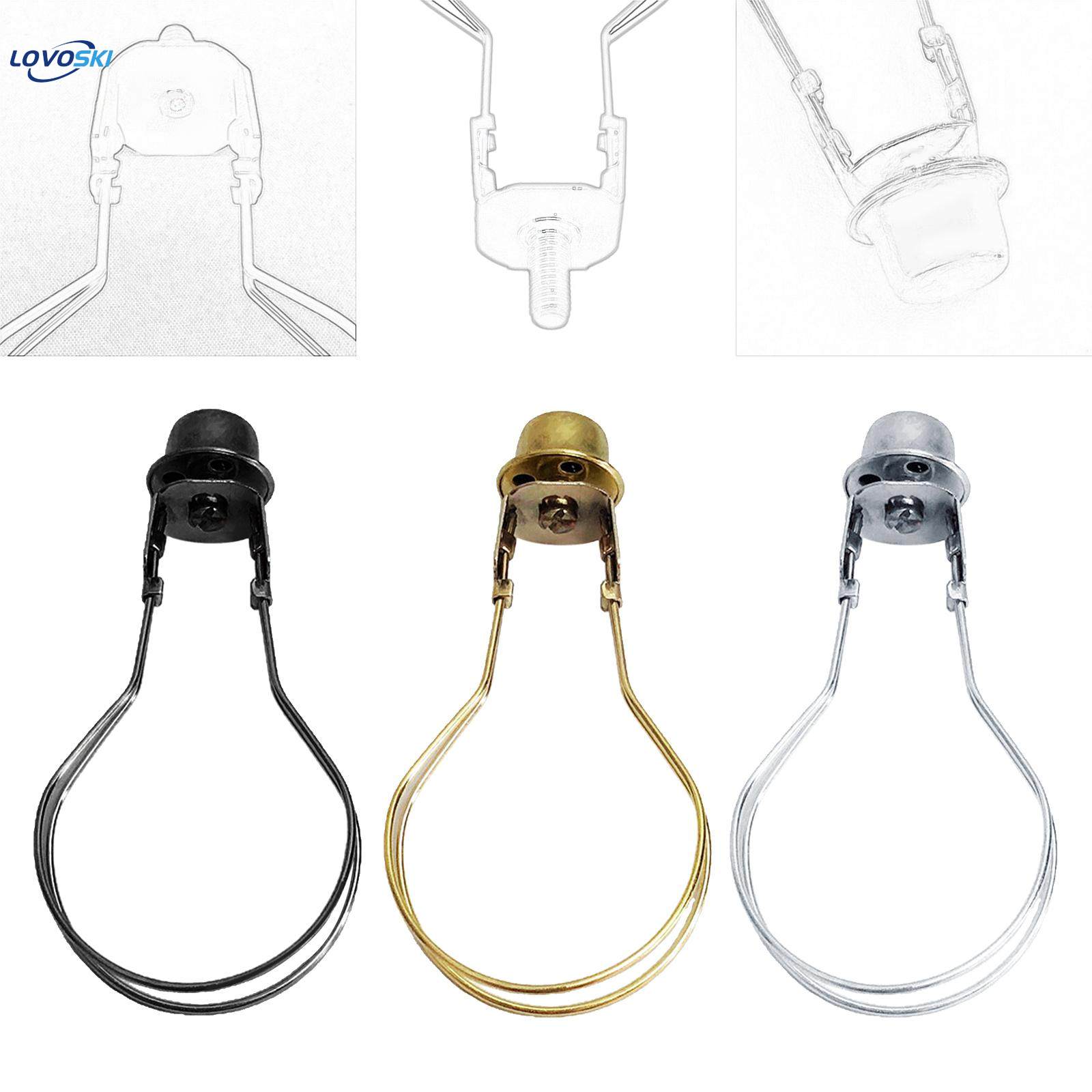 Lamp Shade Holder Lampshade Adapter Light Fitting Ceiling Light Fitter Parts Lighting Standard Size Bulbs Lamp Shade Light Bulb Clip Adapter. 