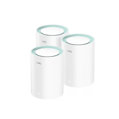 Cudy M1300 AC1200 1200mbps Gigabit Whole Home Mesh WiFi (3 Pack) Router
