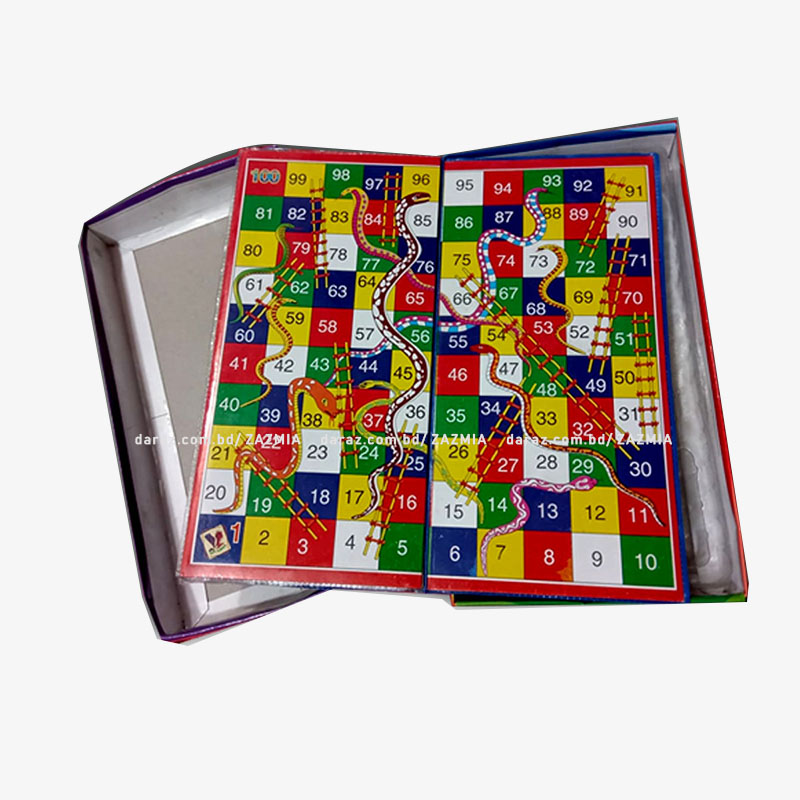 Ludo, Chess & Ladder 3 In 1 Game Set. 