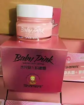 cream baby pink