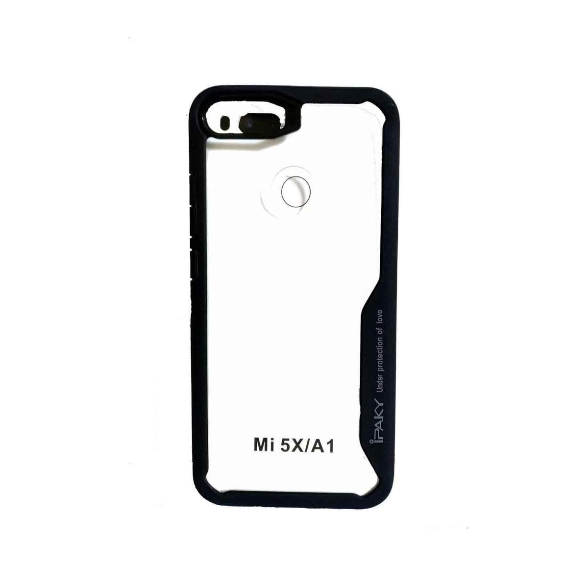 for Xiaomi Mi A1+5X- Ipaky Bumper Protective Transparent Case