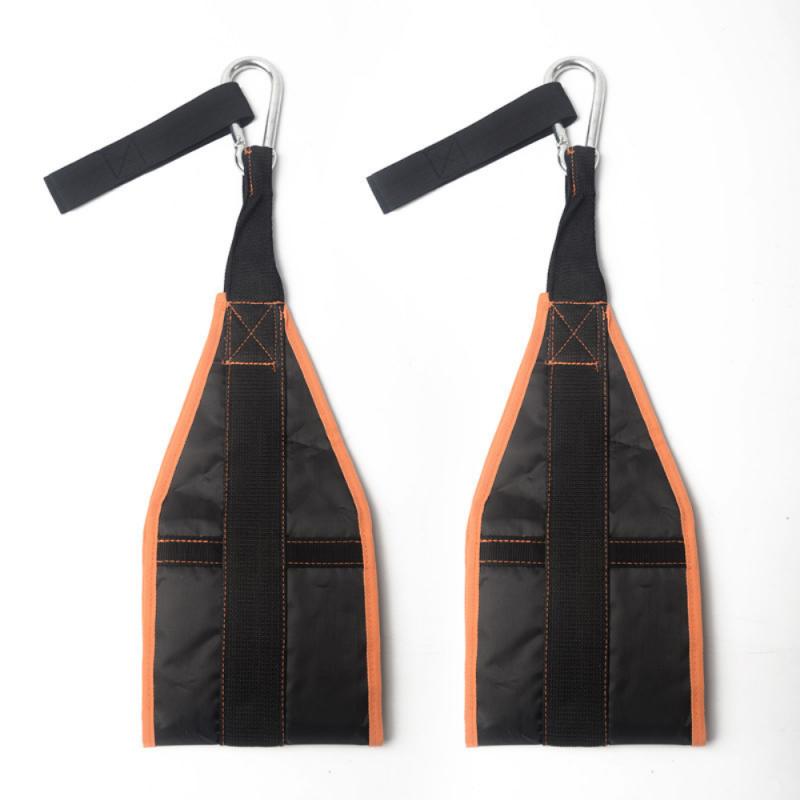 Hanging Ab Straps Padded Ab Sling Abdominal Crunch Gym Leg Raise Pull Up Chin Up Sit Up Pullup Exercise Workout Equipment. 