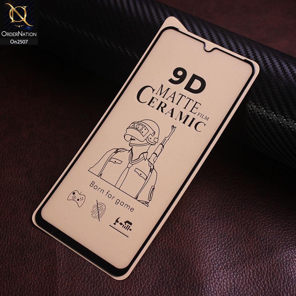 9D Matte Ceramic For Xiaomi Poco X3 / X3 NFC  / Redmi Note 9 Pro / Note 9 Pro Max / Note 9s (Full Screen Covered) l3051. 