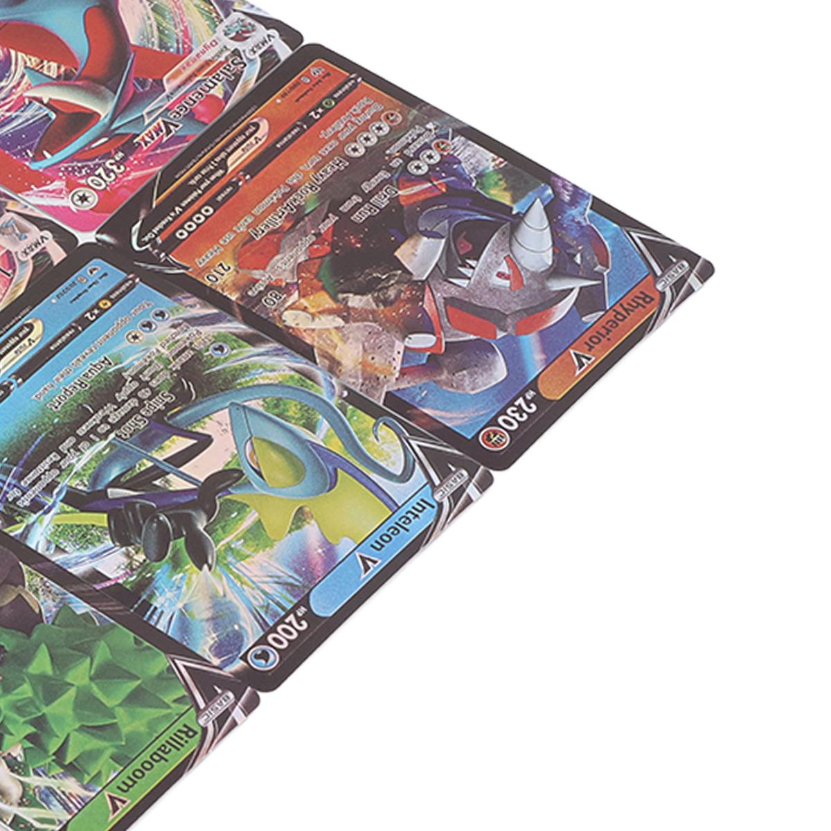Anime Character Card Game, Collection Bright Color 60pcs Portable Cartoon Card Board Game for Christmas Party