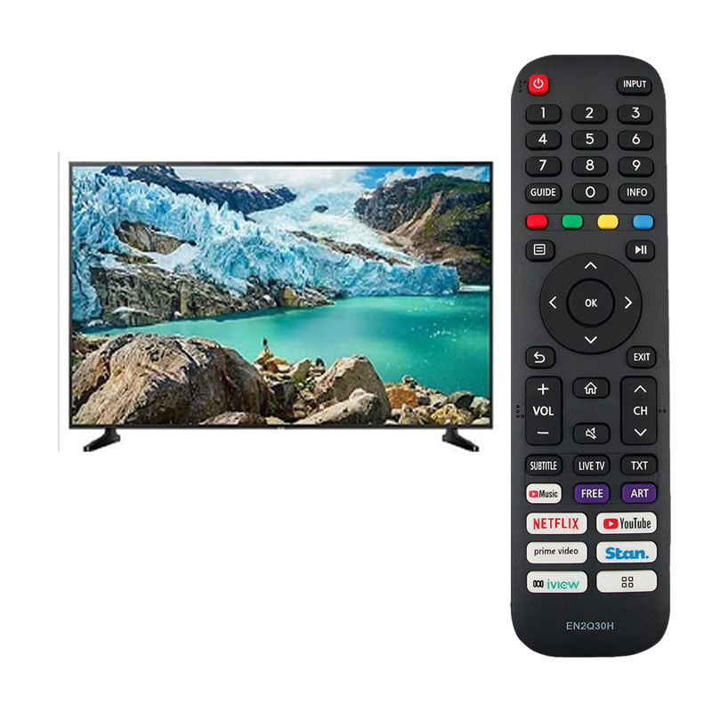 1 Piece Remote Control Replace Remote Control for Hisense 4K Smart TV 65Q7 65SX 70S5 58S5 50S5. 