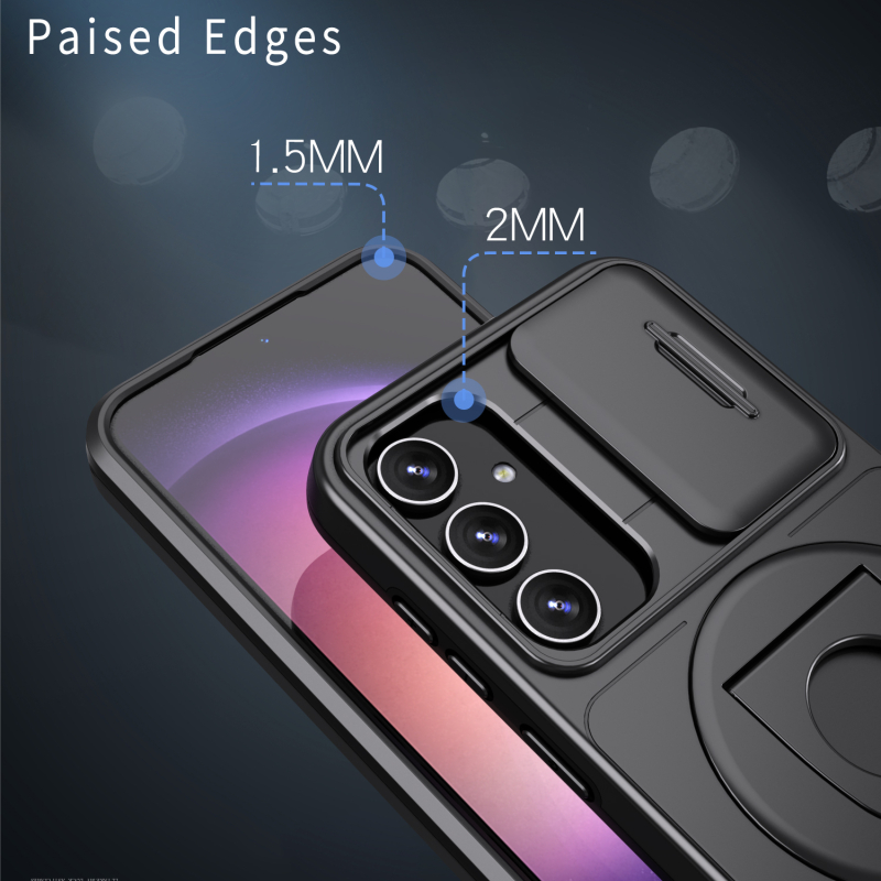 Lereach For Samsung Galaxy A55 A54 A35 A34 A24 A25 A15 A05s A14 A13 Mobile Phone Case Camera Bracket Shockproof Back Cover. 