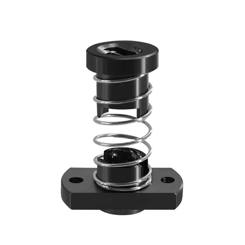 3D Printer Z Axis Trapezoid Motor Screw Nuts T8 Nut POM Nut Lead 8mm Pitch 2mm For Creality CR10 CR-10S Ender-3 Lead Screw. 