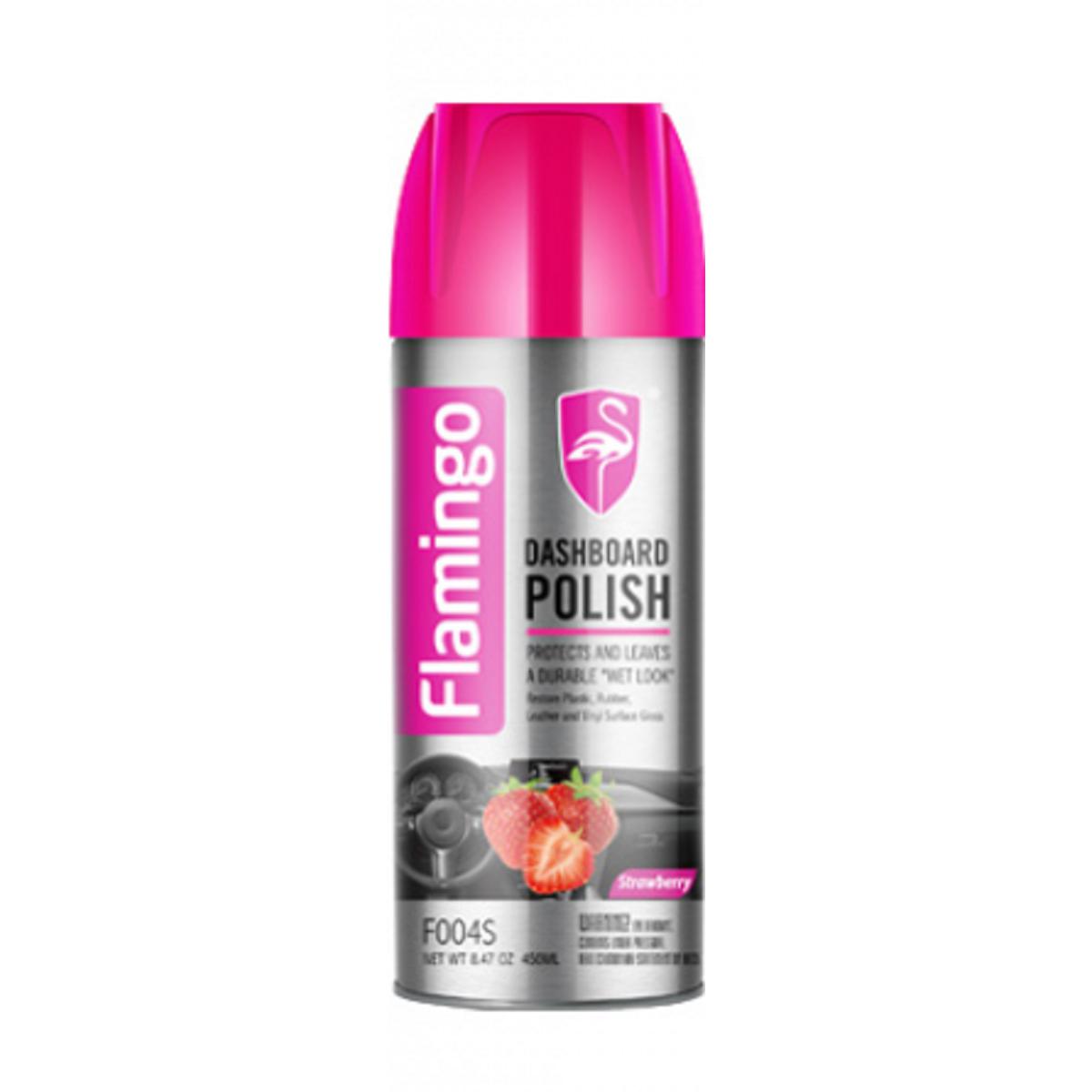 Flamingo Dashboard Polish ( Strawberry )- 450ml