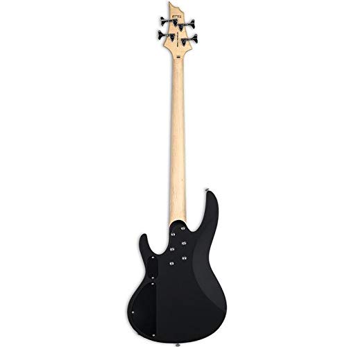 ESP LTD B-10 4-String Electric Bass Guitar- Black Satin. 