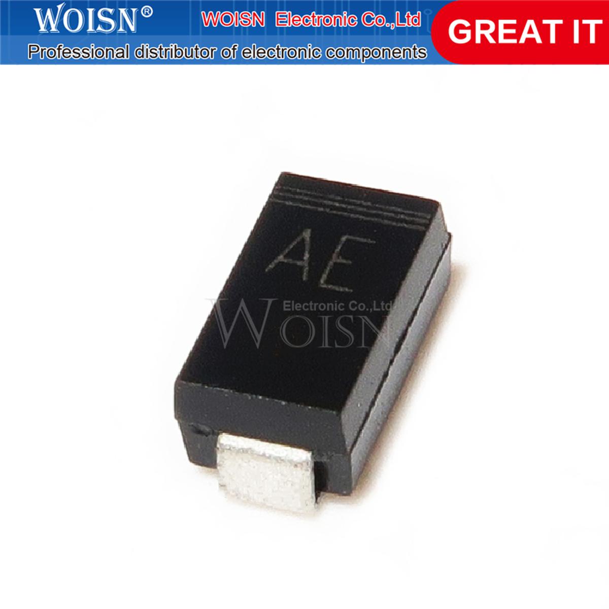 5pcs SMAJ5.0A silkscreen AE DO-214AC SMA unidirectional TVS transient lift diode