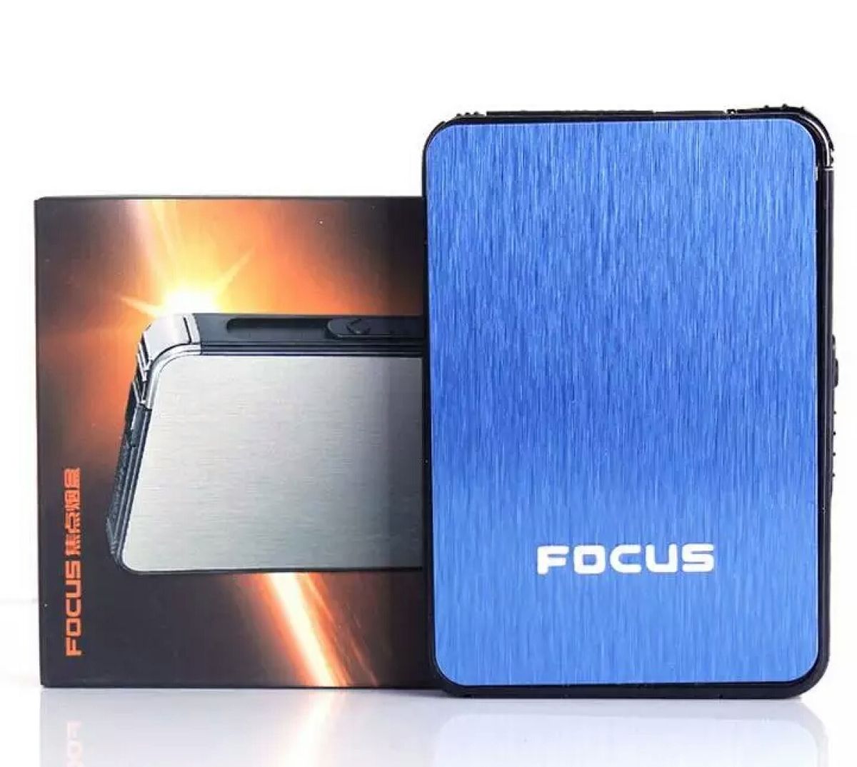 Focus Cigarette Case Inner Lighter Box Lighter Holder Case Portable Smoking Gadgets 19 Focus Cigarette Case Inner Lighter Box Lighter Holder Case Portable Smoking Gadgets